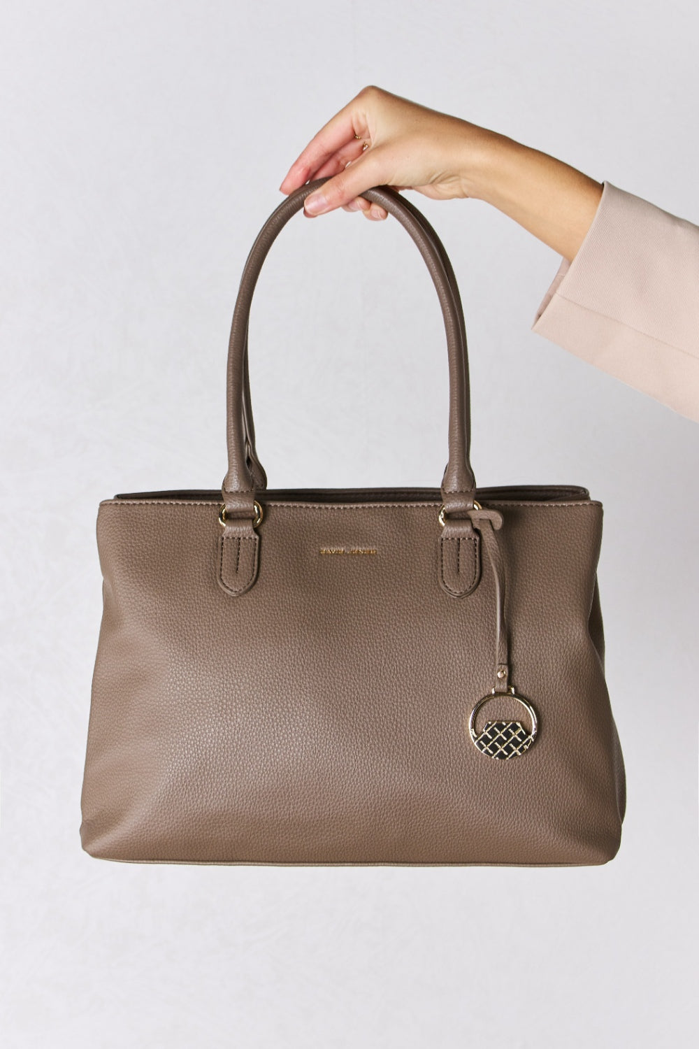 Chic Chic Structured Leather Handbag