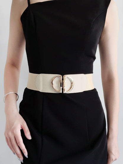 Chic Chic D Buckle Elastic Belt