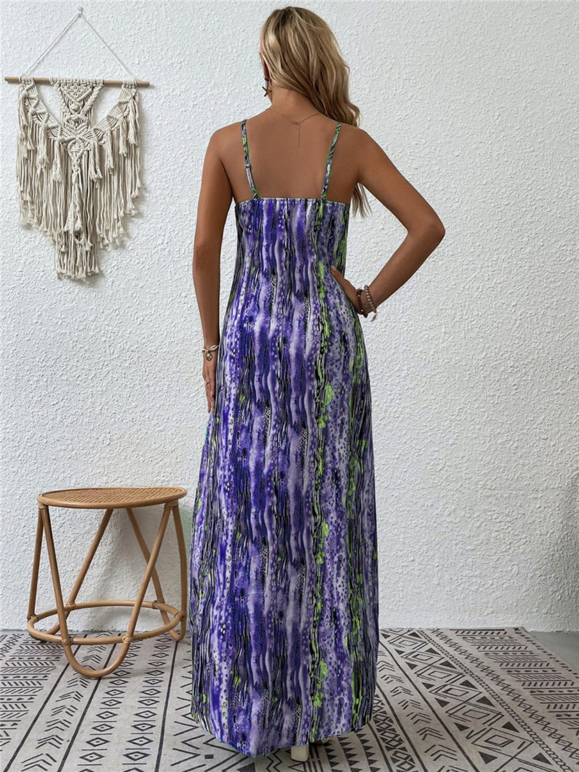  Scoop Neck Maxi Cami Dress