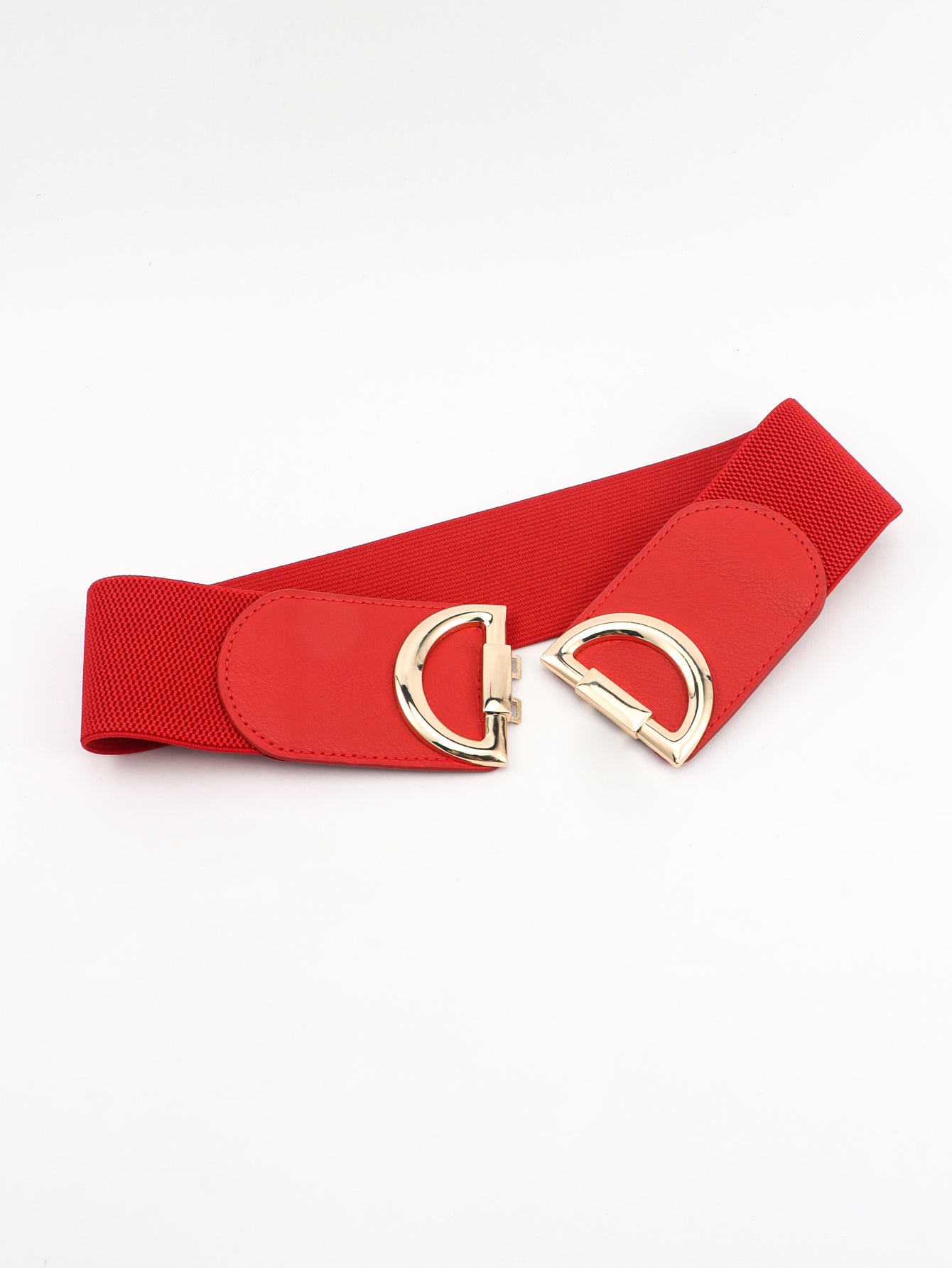 Chic Chic D Buckle Elastic Belt