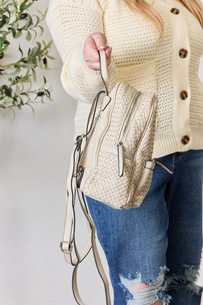 Chic Chic Woven Backpack