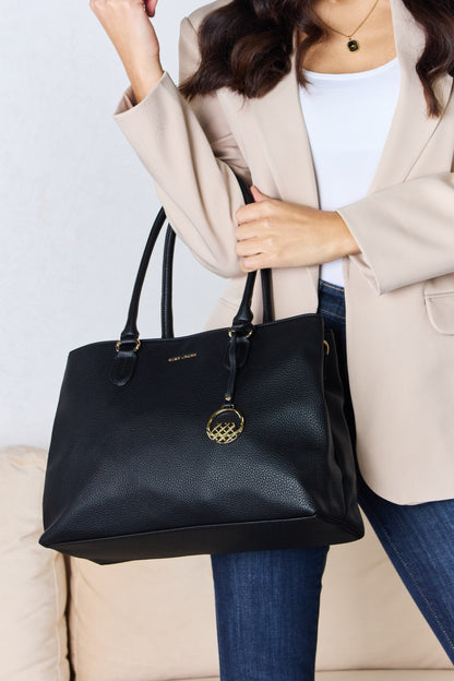 Chic Chic Structured Leather Handbag