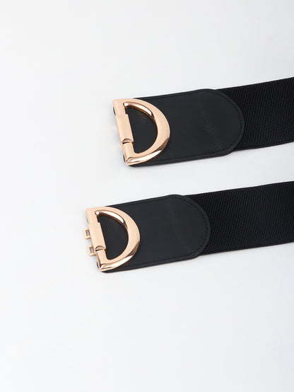 Chic Chic D Buckle Elastic Belt