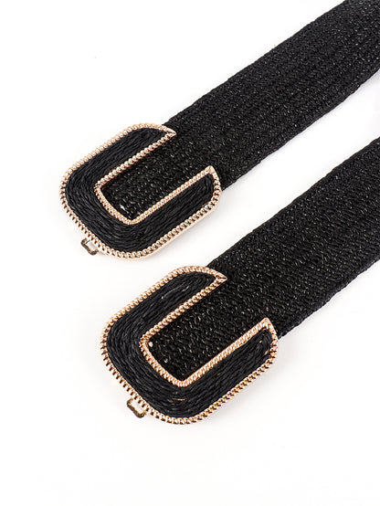 Chic Chic Wide Braid Belt