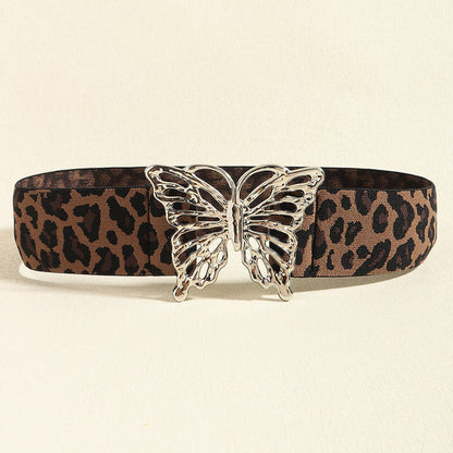 Chic Chic Beauty Buckle Elastic Belt