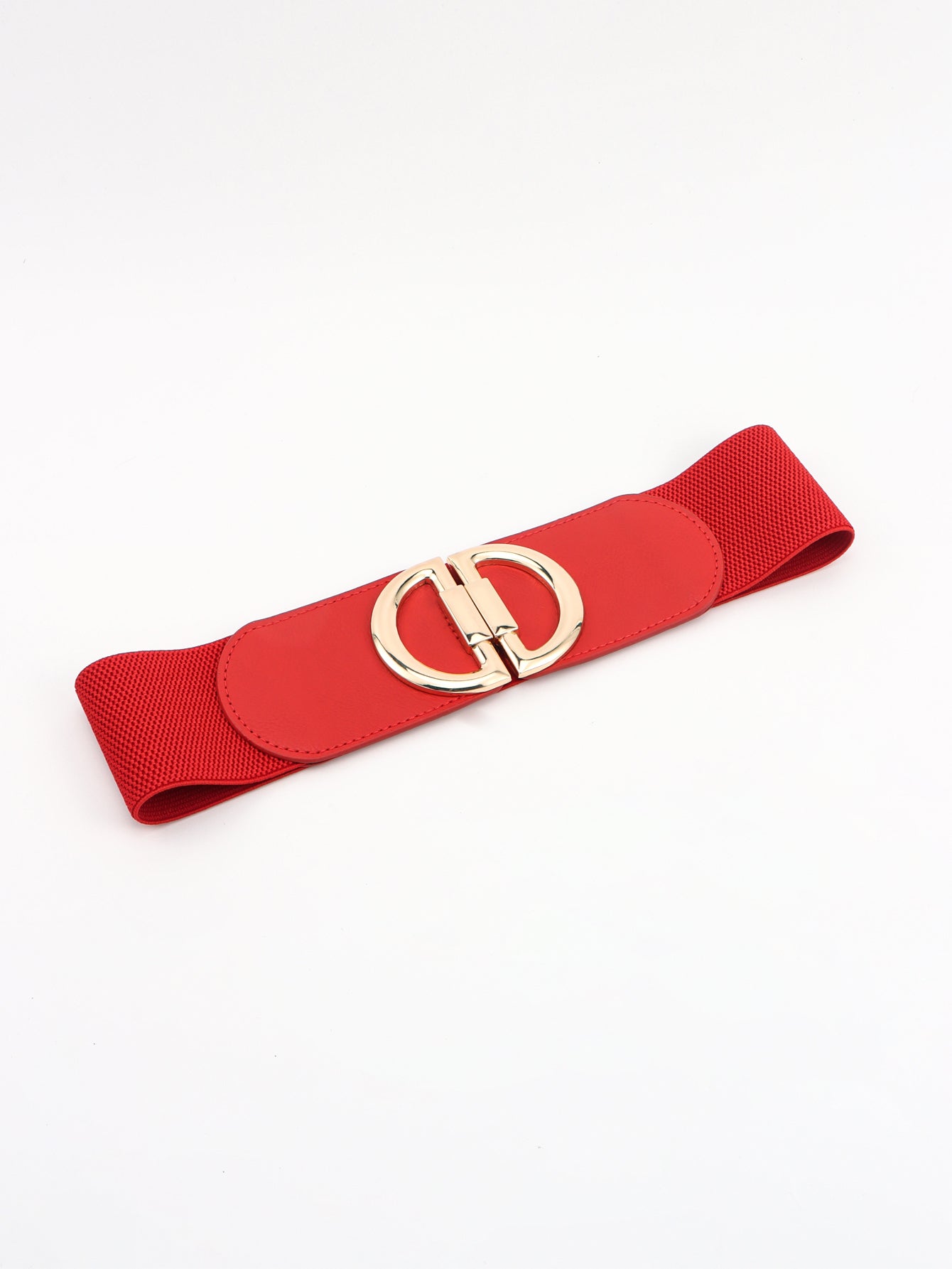 Chic Chic D Buckle Elastic Belt