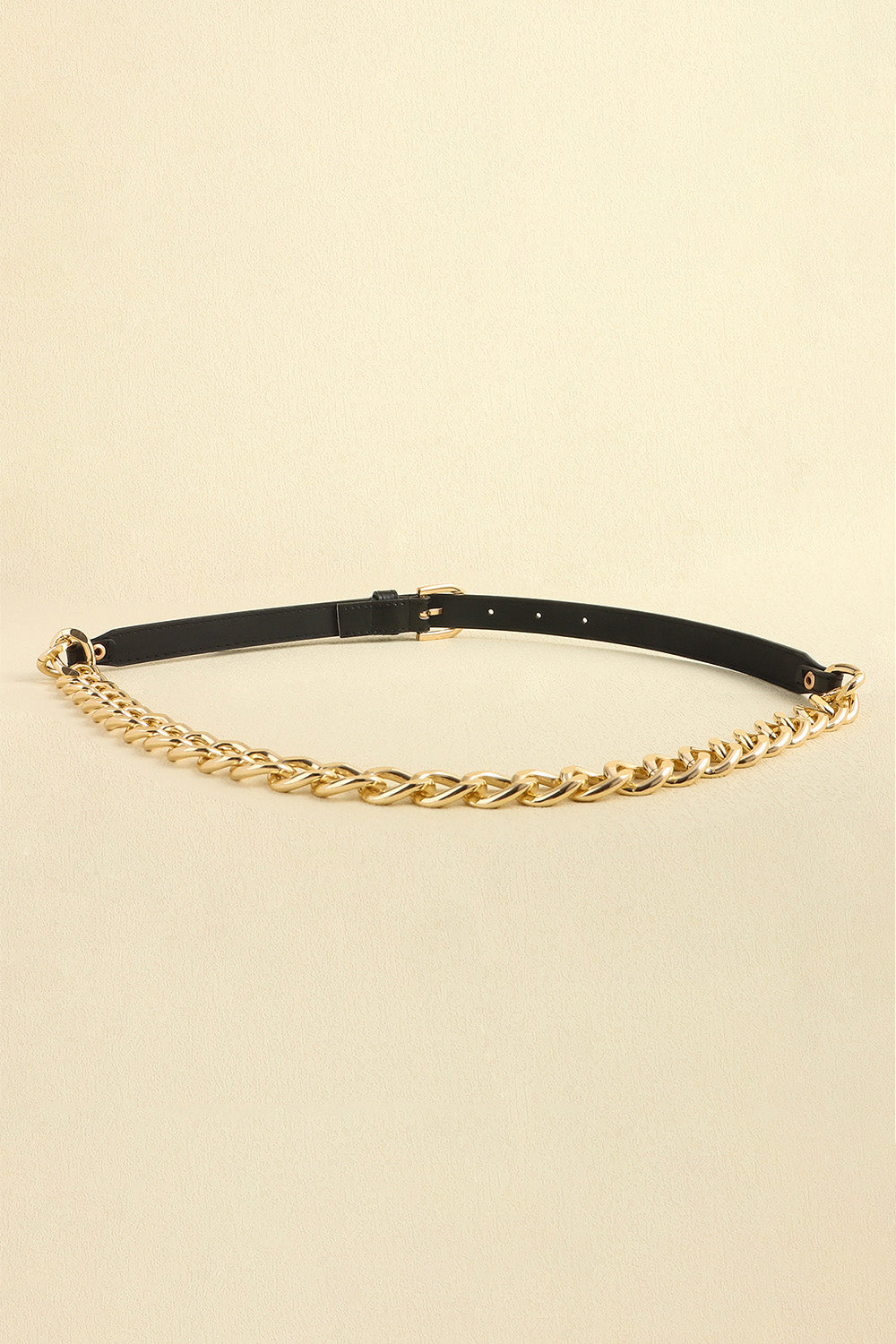 Chic Chic Lindsay Leather Chain Belt