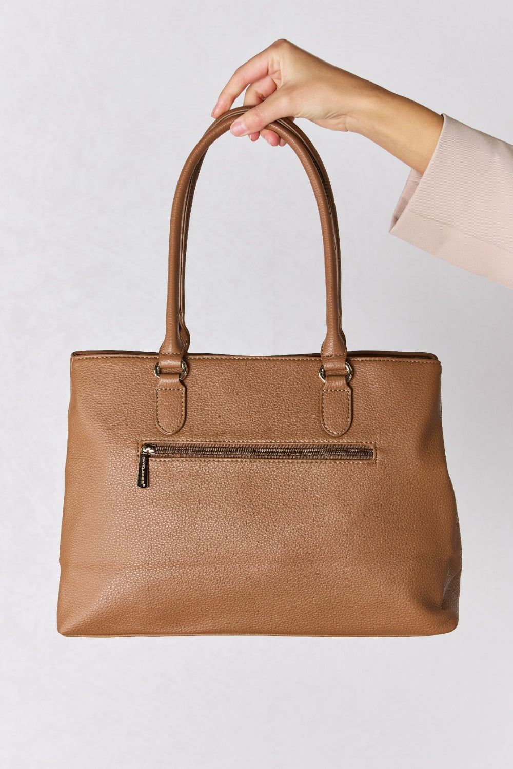 Chic Chic Structured Leather Handbag