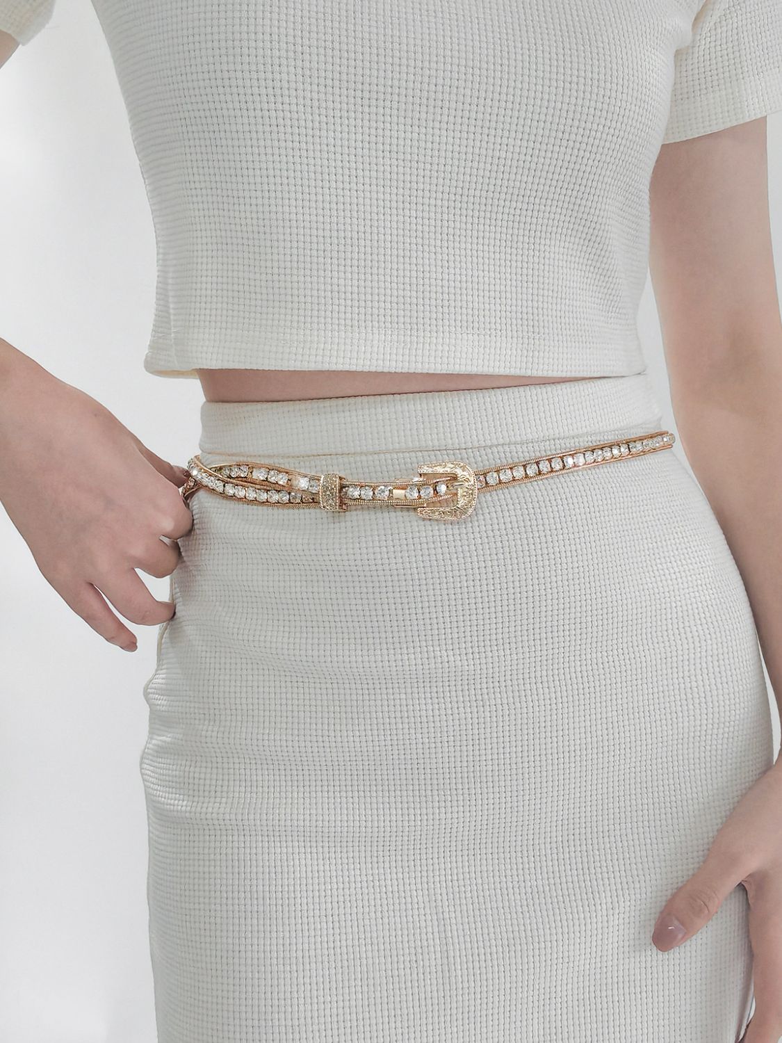 Rhinestone Regina Belt