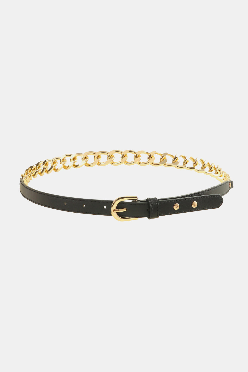 Chic Chic Lindsay Leather Chain Belt