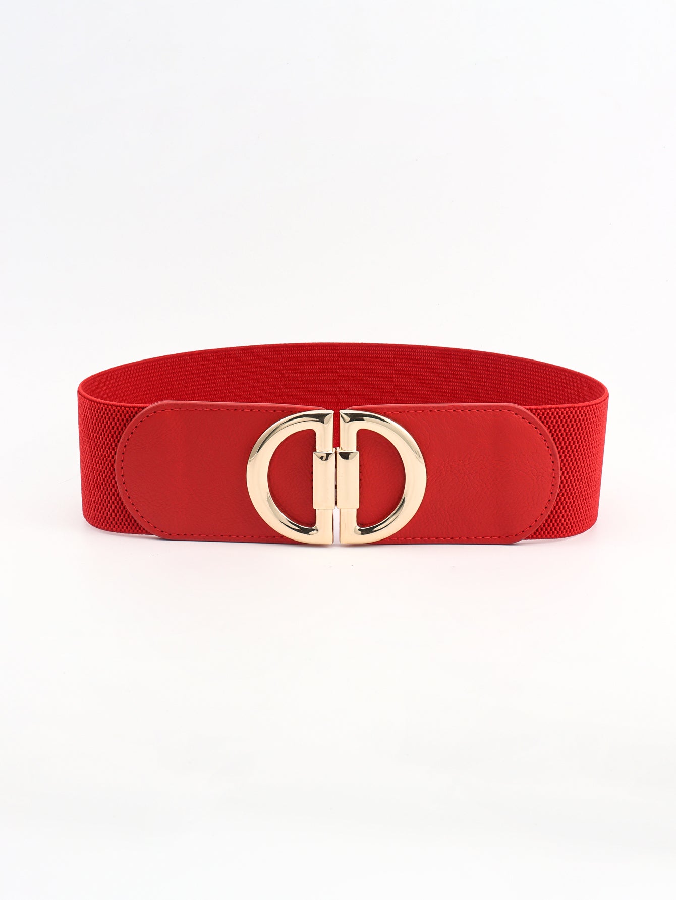 Chic Chic D Buckle Elastic Belt