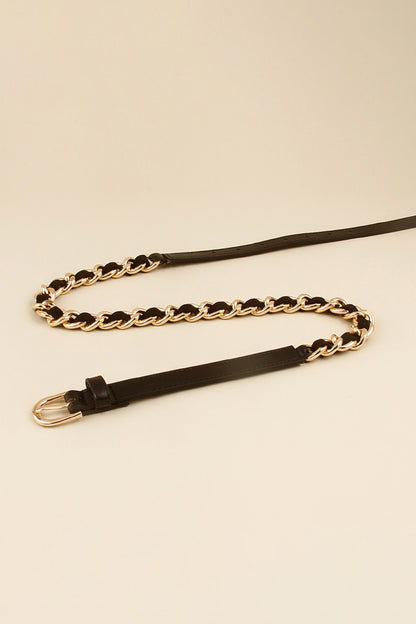 Chic Chic Chain Skinny Belt