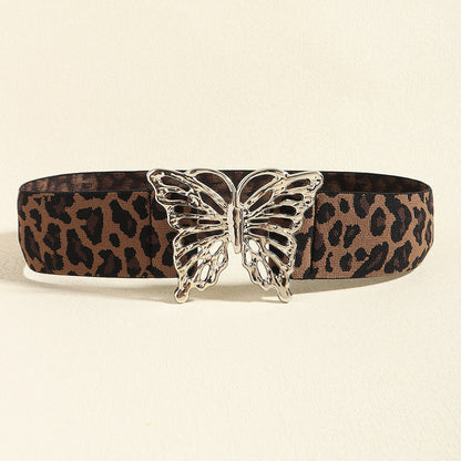 Chic Chic Beauty Buckle Elastic Belt