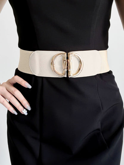 Chic Chic D Buckle Elastic Belt