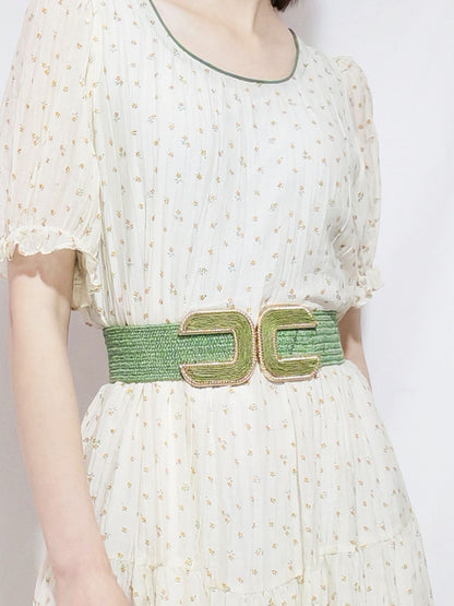 Chic Chic Wide Braid Belt