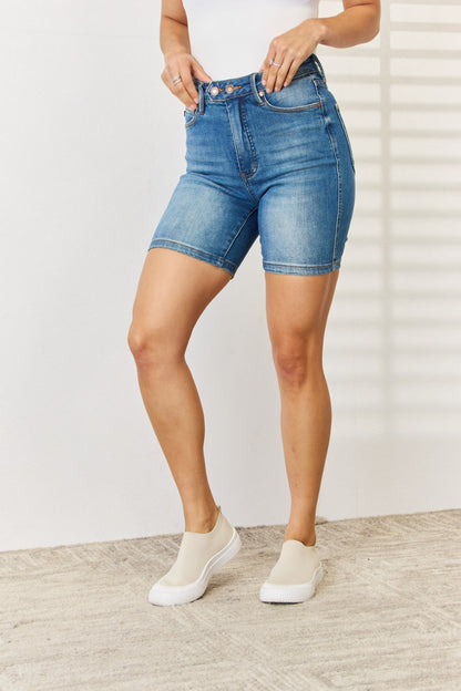 Chic Chic Bermuda Denim Shorts