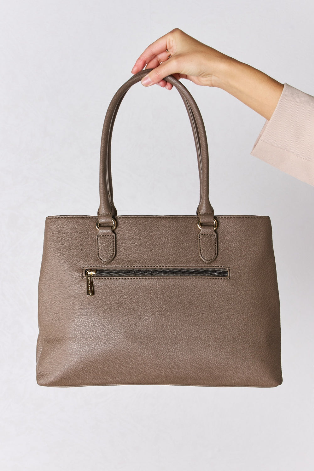 Chic Chic Structured Leather Handbag