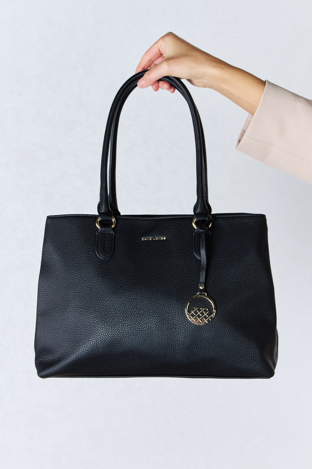 Chic Chic Structured Leather Handbag