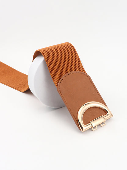 Chic Chic D Buckle Elastic Belt