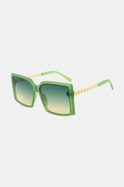 Chic Chic Dazzle Rectangle Sunglasses