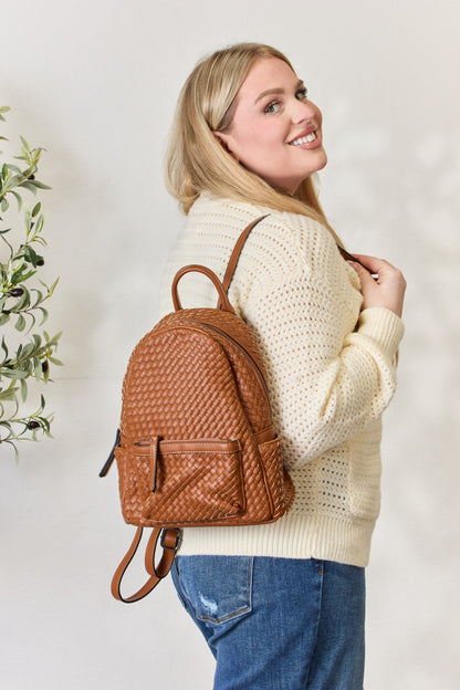 Chic Chic Woven Backpack