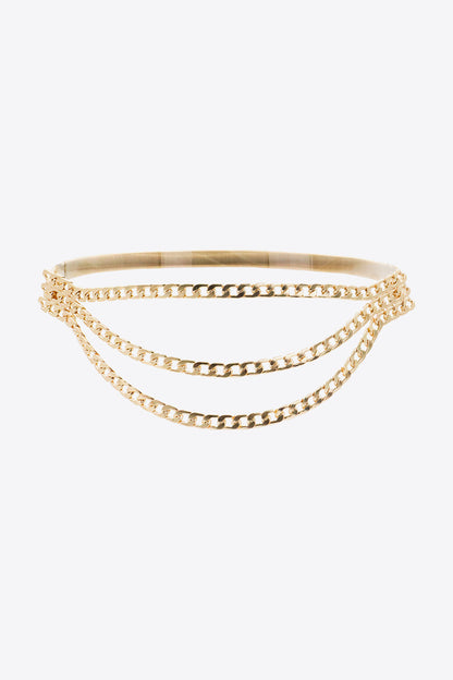 Chic Chic Triple-Layered Chain Belt