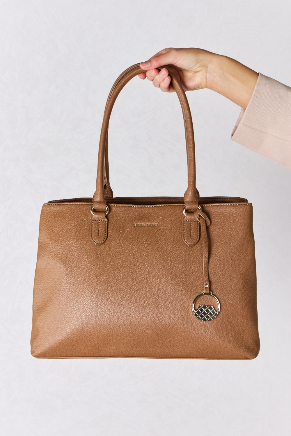 Chic Chic Structured Leather Handbag