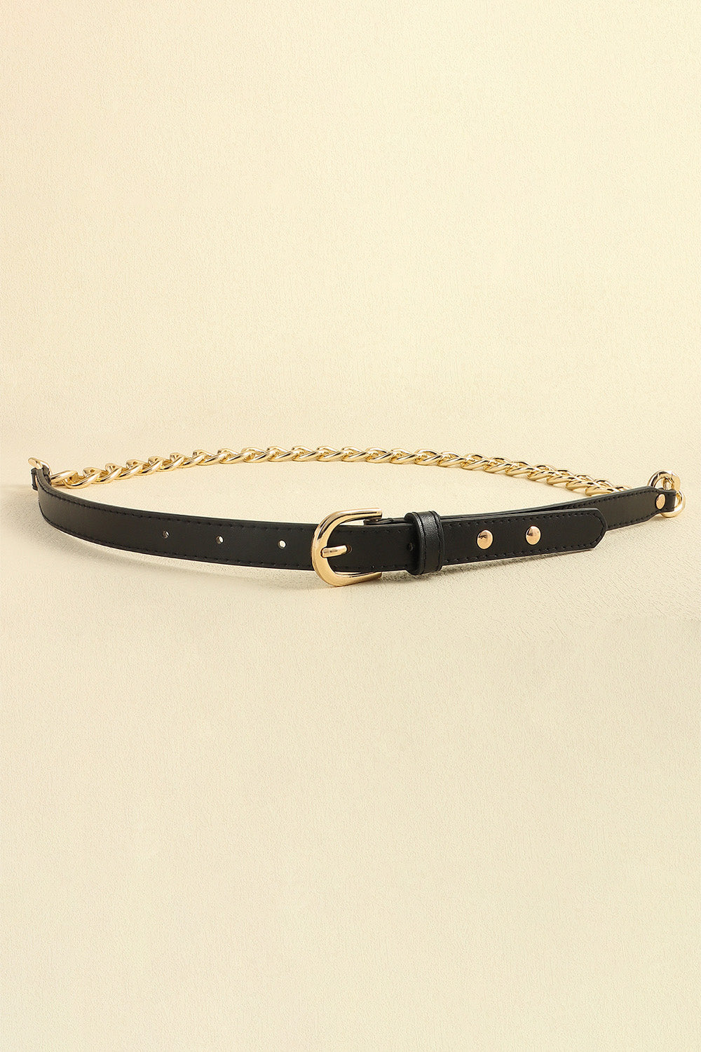 Chic Chic Lindsay Leather Chain Belt