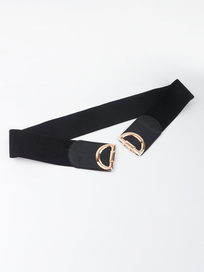 Chic Chic D Buckle Elastic Belt