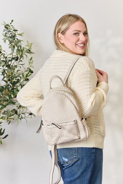 Chic Chic Woven Backpack