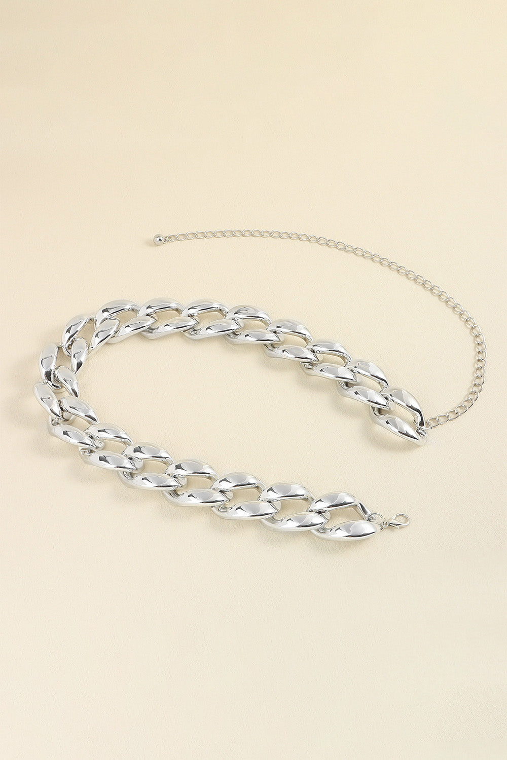 Curb Chain Belt 1.2" Width