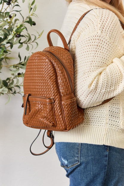 Chic Chic Woven Backpack