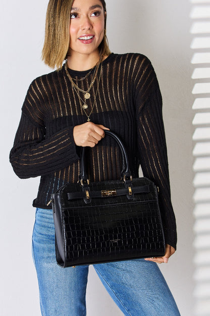 Chic Chic Textured Handbag