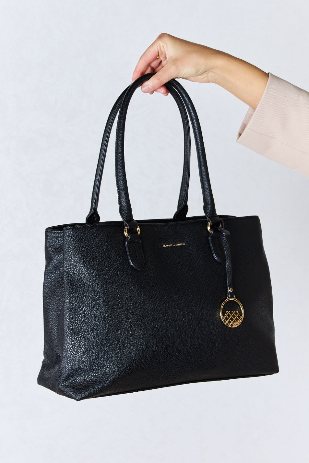 Chic Chic Structured Leather Handbag