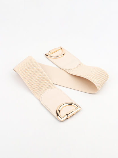 Chic Chic D Buckle Elastic Belt