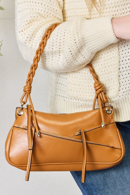 Chic Chic Braided Strap Shoulder Bag