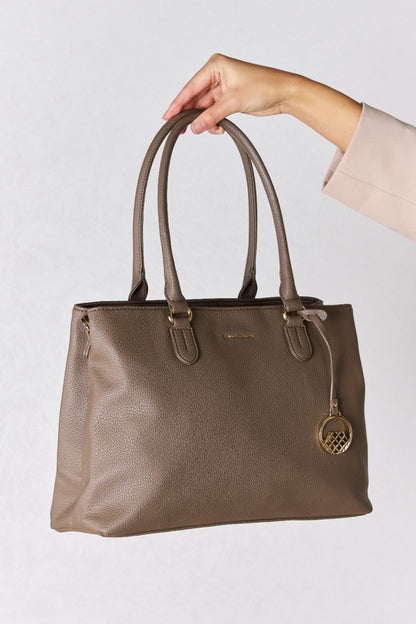 Chic Chic Structured Leather Handbag