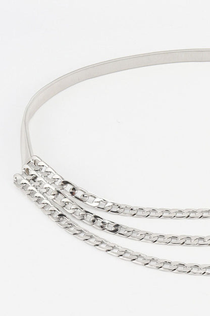 Chic Chic Triple-Layered Chain Belt