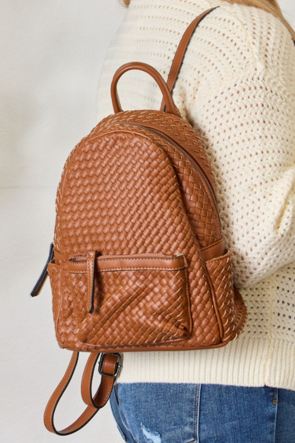 Chic Chic Woven Backpack