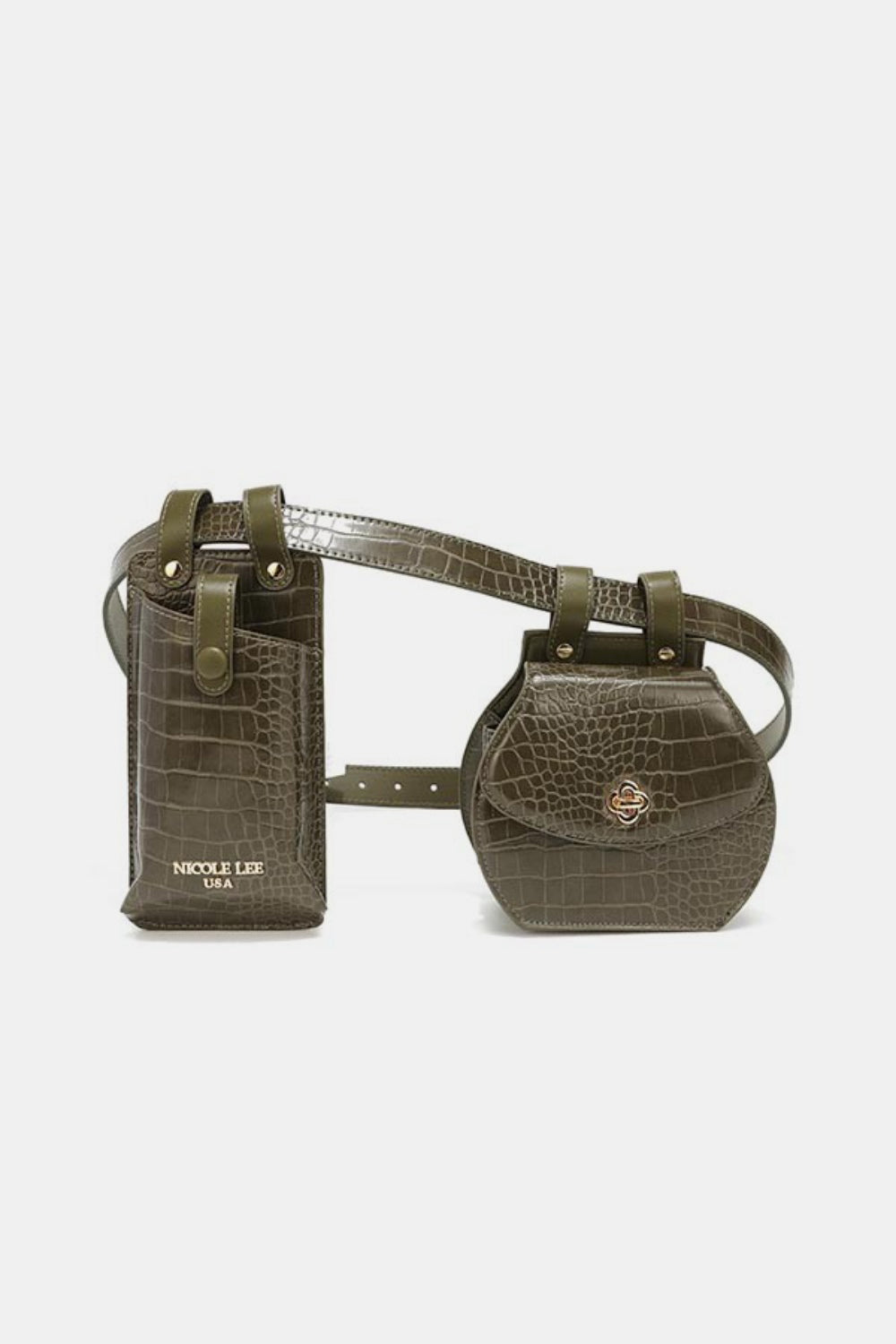 Chic Chic USA 2 Piece Texture Belt Bag