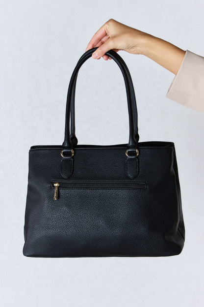 Chic Chic Structured Leather Handbag